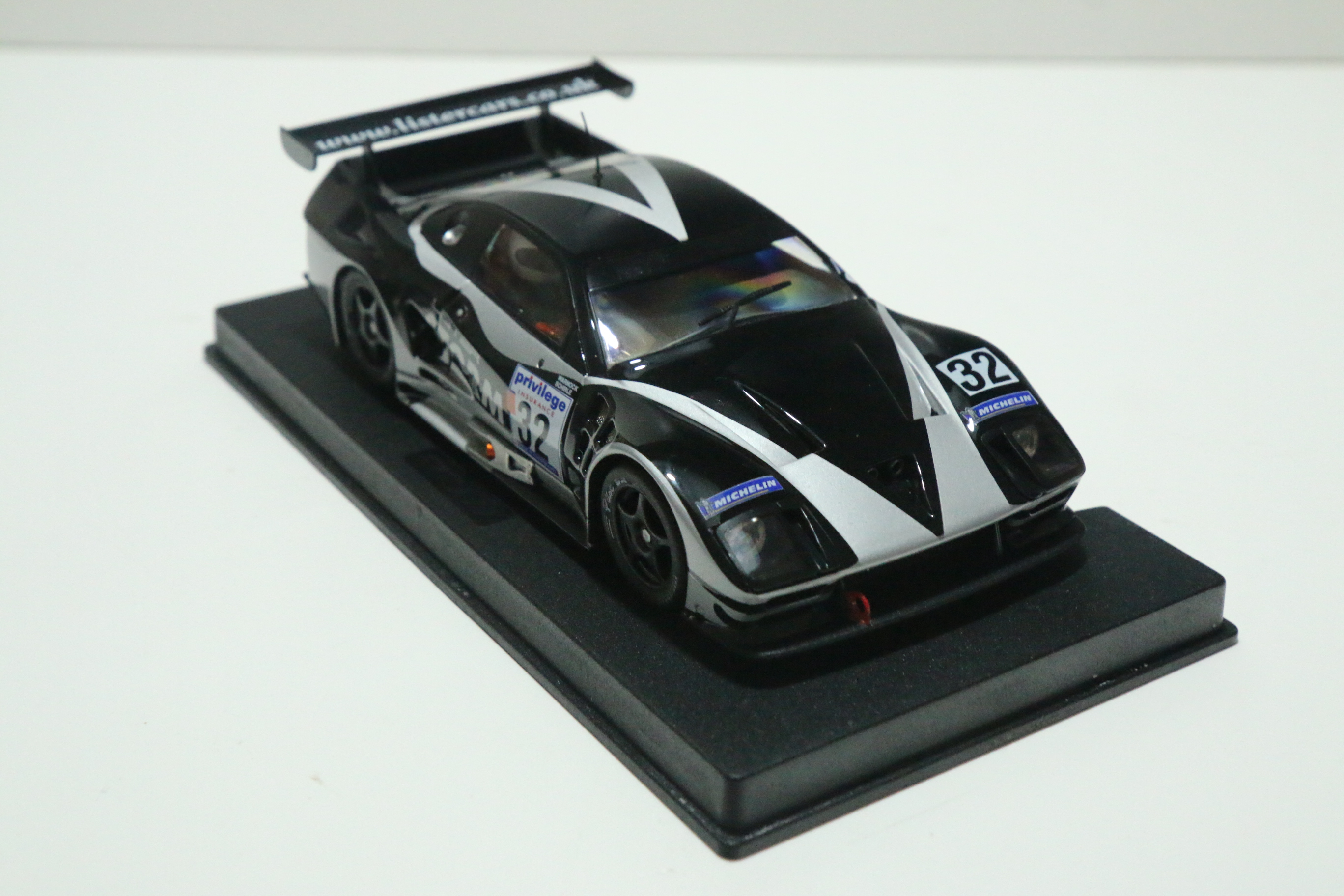 FLY LISTER STORM 1999 Zwart No.32 nr. A105 Voorzien van Carrera digi chip