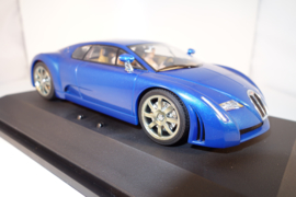 1:24  Bugatti EB 18.3 Chiron blauw metallic  nr. 14161