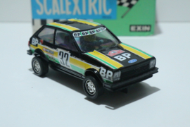 Scalextric Ford Fiesta B.P Zwart/Geel/Groen No.32 nr. 4061 in OVP,
