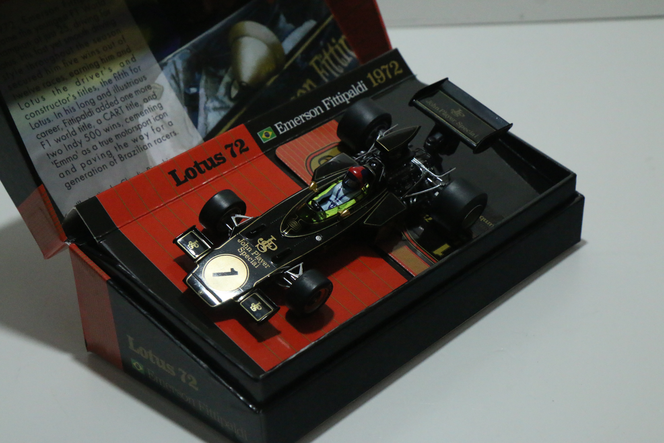 Policar Lotus 72 JPS Limited edition nr. PCW03 in OVP! Nieuw!