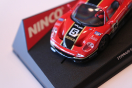 Ninco  FERRARI F50 No.5   nr. 50217   Speciale 'Sponsers' uitvoering.