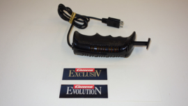 Carrera Evolution analoge regelaar zwart met gladsnoer. nr. 20708  3mm