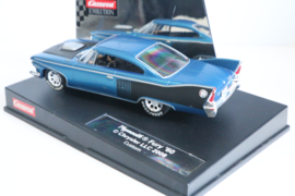 Carrera Evolution Plymouth Fury '60 blauw/zwart nr. 27256 in OVP.