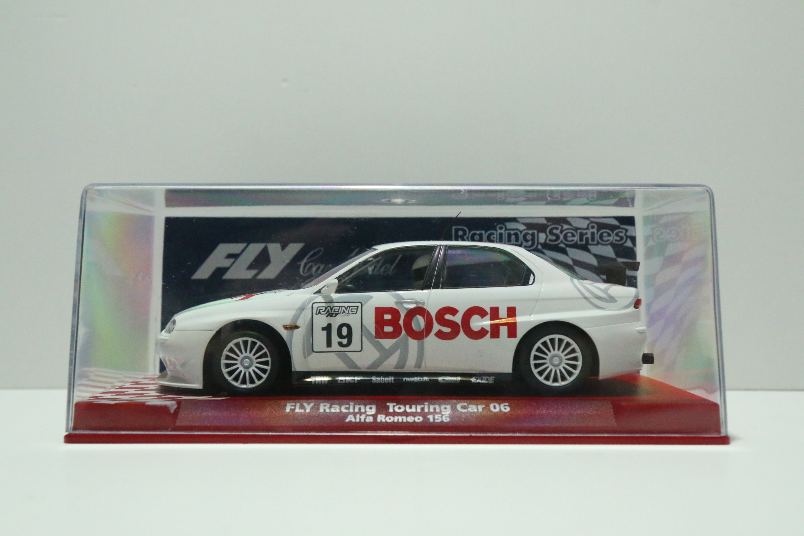 FLY Alfa Romeo 156 TC 06 wit No.19 Bosch nr. 88244 in OVP!