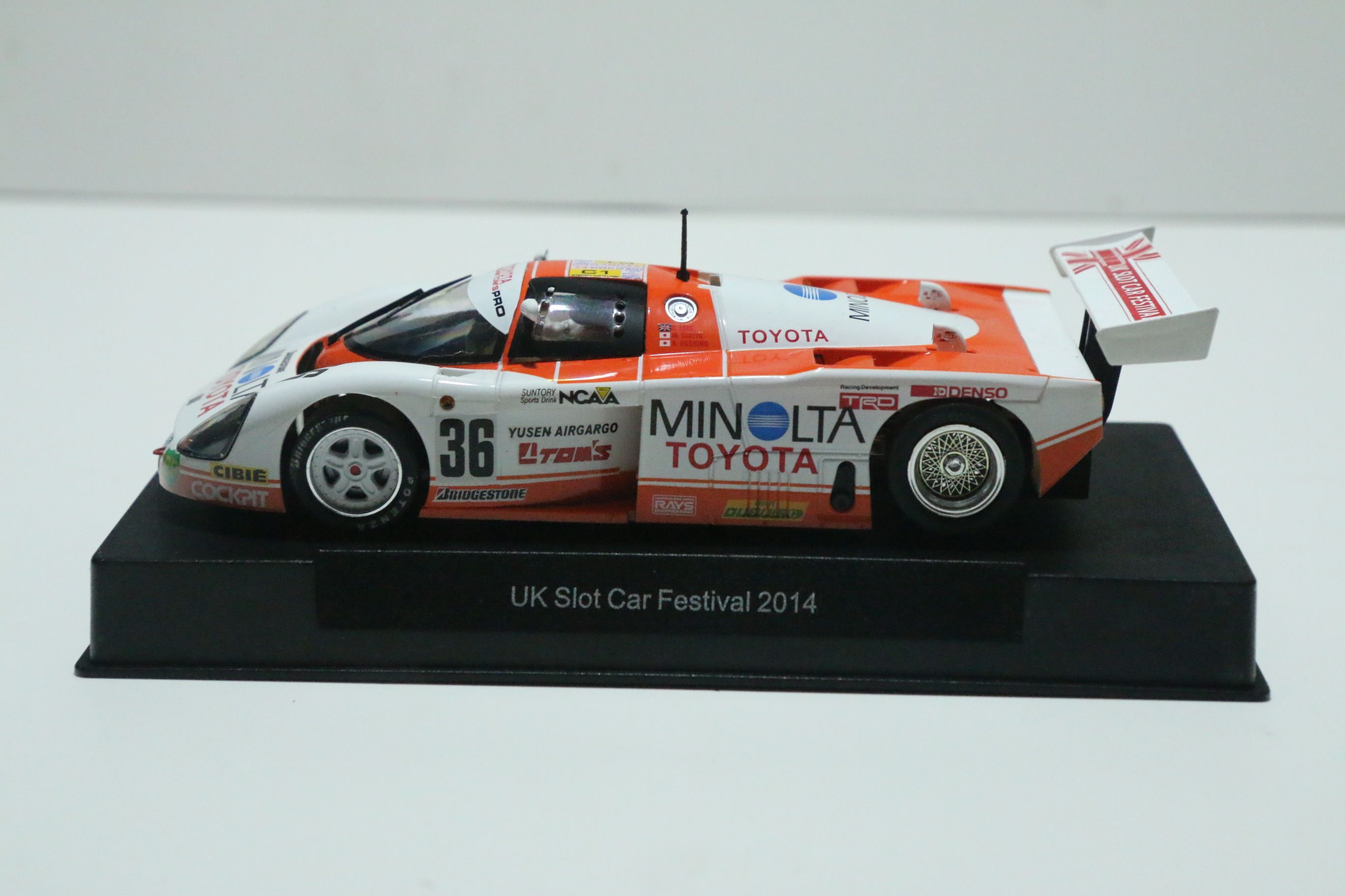 SLOT-IT Toyota 88C UK Slotcar festival 2014 No.36 nr. SC19a in OVP!