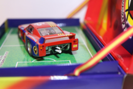 FLY Lancia  Beta MonteCarlo Spanish Footbal  Rood/Blauw nr. SE01 in OVP. SPECIALE AANBIEDING !