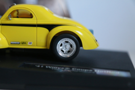 Carrera Evolution Willy's Coupe Hot Rod geel nr. 27267 in OVP.