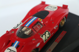 RACER slotcar RCR31 Ferrari 312P - NART Sebring 12h 1970  # 23   Nieuw !