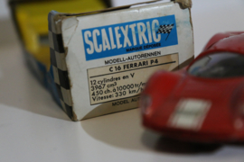 Scalextric Classic Ferrari P4 rood No.5 nr. C16 in OVP.