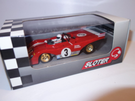SLOTER  Ferrari 32PB rood #3.  nr. 400103.  Nieuw.