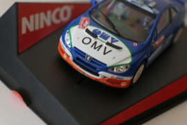 Ninco Peugeot 307 WRC OMV blauw No.7 nr. 50412 in OVP.