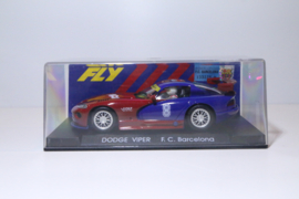 FLY Dodge Viper FC Barcalona Blauw/Rood #8 nr. E5 in OVP. SPECIALE AANBIEDING !