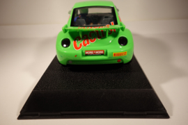 Scalextric VW  New Beetle.  Lichtgroen.  Castrol nr. 12     C2337.   Nieuw in OVP.