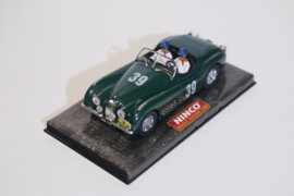 Ninco Jaguar XK-120 Green Liege-Rome-Liege No.39 nr. 50160 in OVP.