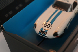 Scalextric Jaguar E-type wit No.60 60 YEARS SCALEXTRIC LIMITED EDITION nr.C3826A in OVP.