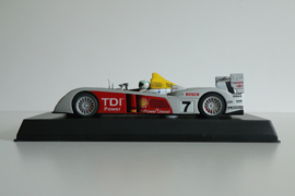 Avant Slot Audi LMP10 Zilver/Geel No.7 nr. 50104 in OVP. Nieuw!