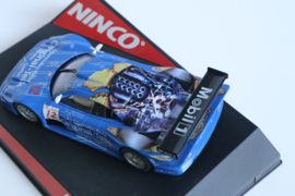Ninco Mercedes CLK GTR blauw Org teile No.12 nr. 50312 in OVP!