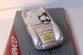 Ninco Porsche 550 Spyder #55 zilver/rood nr. 50476 in OVP.
