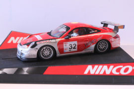 Ninco Porsche 911 GT3 Rood/Grijs No.32 nr 50530 in OVP.