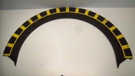 Carrera Universal.  Zeer bijzondere slipstrokenset voor bocht 0