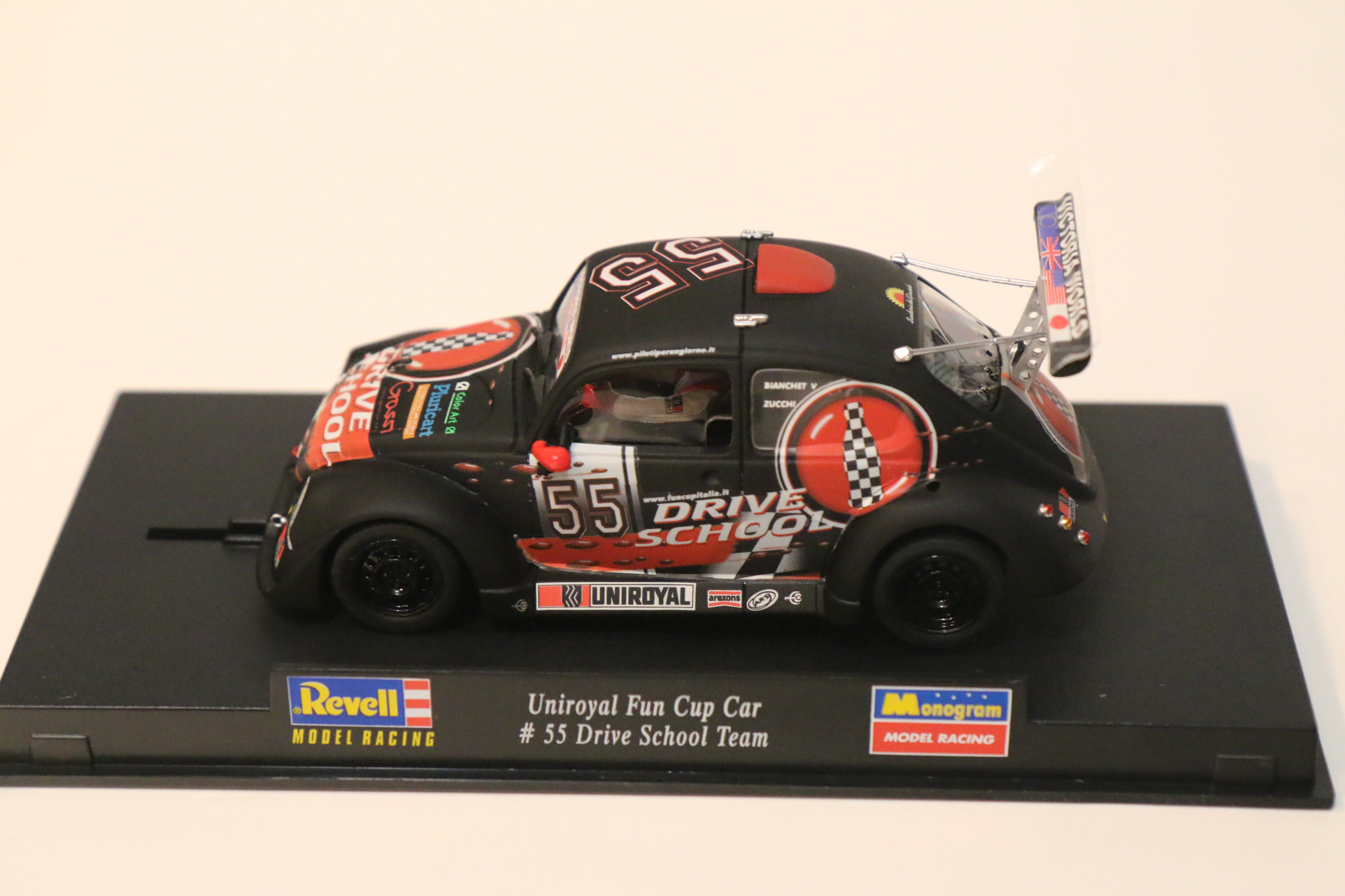 Revell/Monogram VW Fun Car Zwart No.55 nr 08335 in OVP!