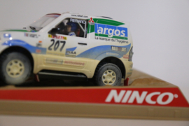 Ninco RAID Mitsubishi Pajero ARGOS dessert dirt No.207 nr. 50323 in OVP.