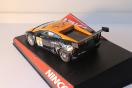 Ninco Lamborghini Gallardo Flatex Oranje/Zwart nr. 50447 in OVP.