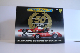 Scalextric 50 Year Limited Edition Ferrari set  nr. C2782a in OVP. Nieuw!