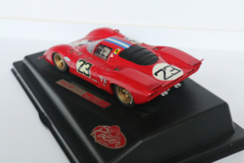 RACER slotcar RCR31 Ferrari 312P - NART Sebring 12h 1970  # 23   Nieuw !