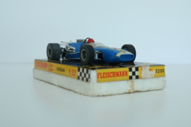 Fleischmann Auto-Rallye. Ferrari blauw 16-spaaks nr. 3201 in OVP.