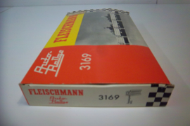 Fleischmann Auto-Rallye.  Flexibele vangrails + klemmen nr. 3169  in OVP geel