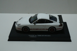 Auto-Art 1:32 Porsche 911 GT3RS (996) 2004 Wit/Rood nr. 13077 in OVP.
