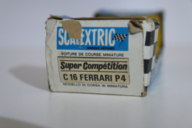 Scalextric Classic Ferrari P4 rood No.5 nr. C16 in OVP.
