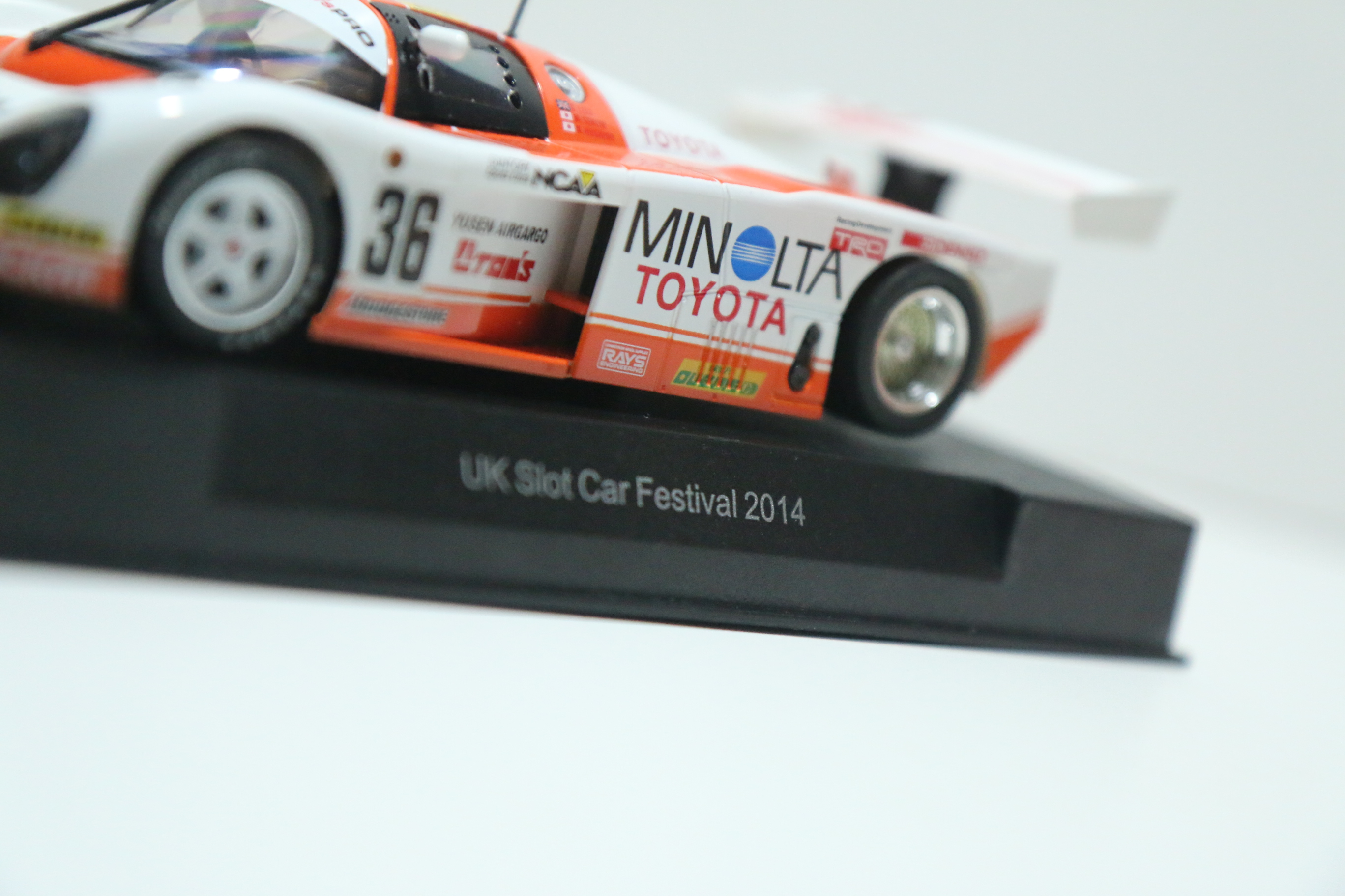 SLOT-IT Toyota 88C UK Slotcar festival 2014 No.36 nr. SC19a in OVP!