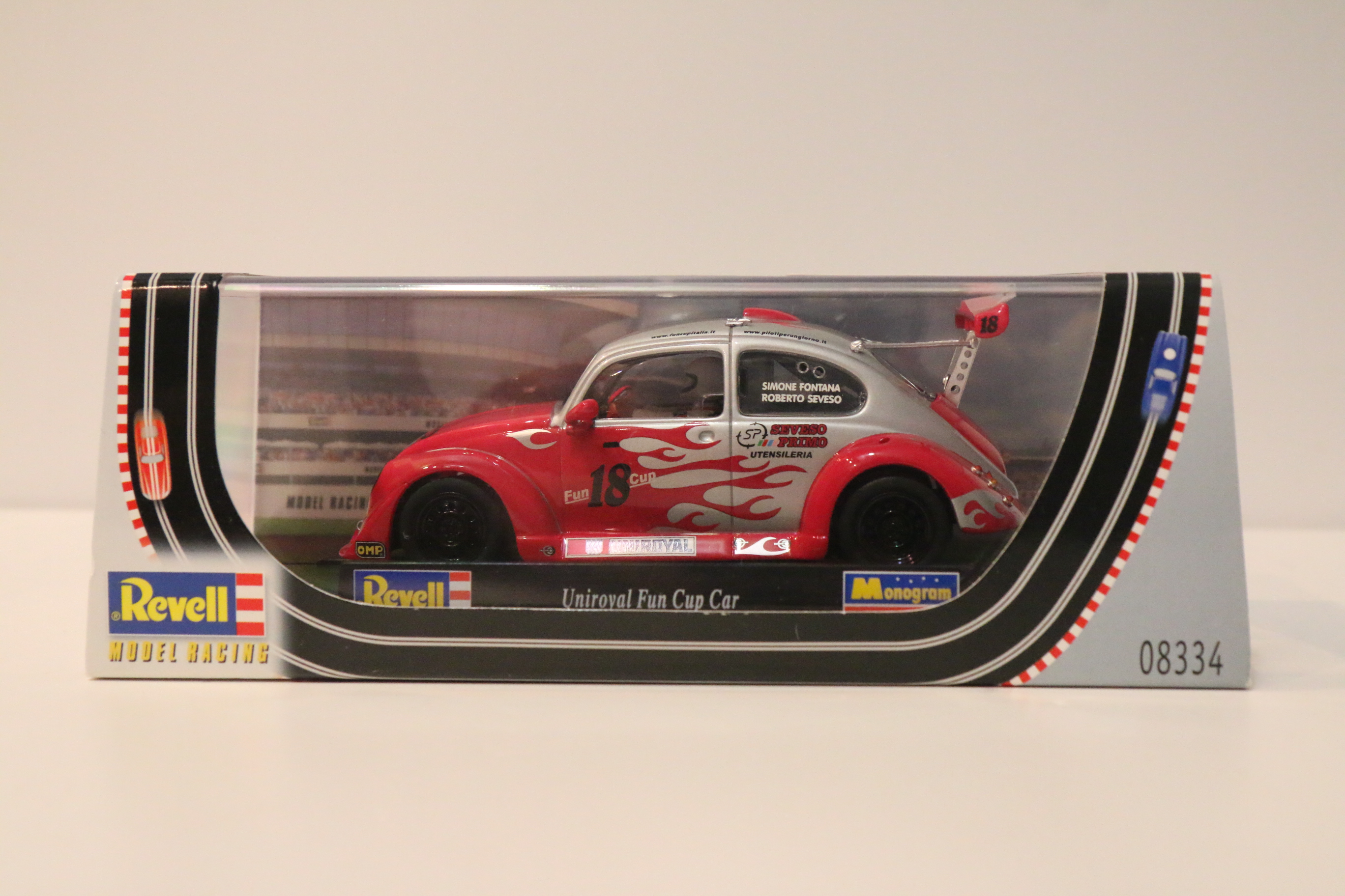 Revell/Monogram VW Fun Car rood/zilver No.18 nr 08334 in OVP!