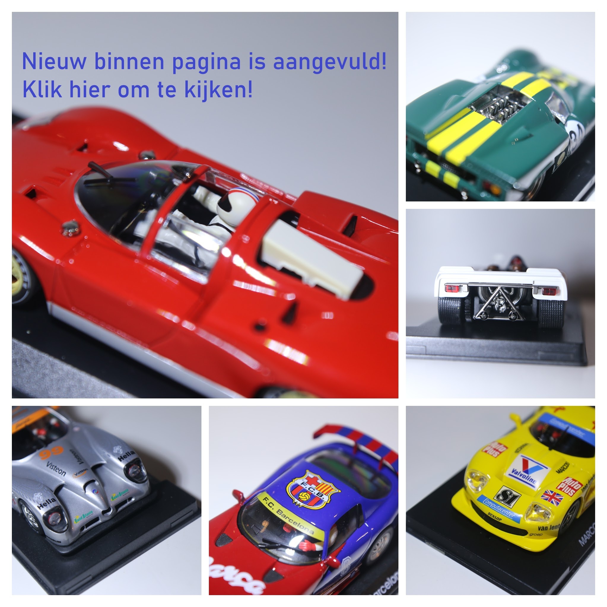 Nieuw binnen pagina