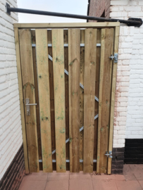 Grenen houten poorten enkel