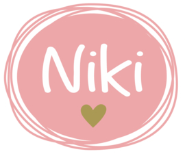 Geboortesticker full colour type Niki
