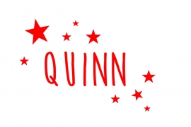 Geboortesticker type Quinn