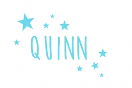 Geboortesticker type Quinn