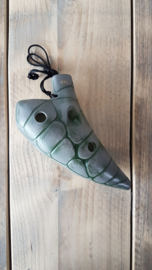 STL Element Earth Ocarina - Tenor F - 12 gaten - Keramiek