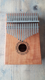 Wooden Kalimba (Thumb Piano) - 17 Tones - C Major - African Musical Instrument