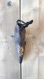 STL Steampunk Ocarina - Tenor C - 12 gaten - Keramiek