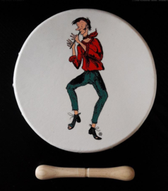 Clarke Bodhran (Irish Drum) 21cm - with Beater