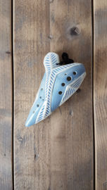 STL Element Ice Ocarina - Tenor G - 12 holes - Ceramic