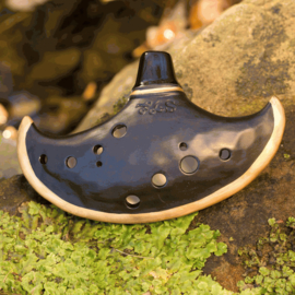 STL Lord of the Rings 'Dwarf' Ocarina - Tenor C - 12 holes - Ceramic