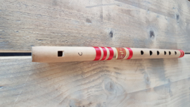 Indiase Bansuri Fluit met Fipple mondstuk (Medium C) - Bamboe - Voor Beginners - Prince Flutes