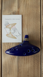 Standaard Zelda Ocarina - 12 gaten - Keramisch - Voor beginners!