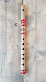 Indian Bansuri Flute with Fipple Mouthpiece (Medium C) - Bamboo - Student Quality - Prince Flutes