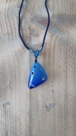 STL Necklace Ocarina - 6 holes - Ceramic